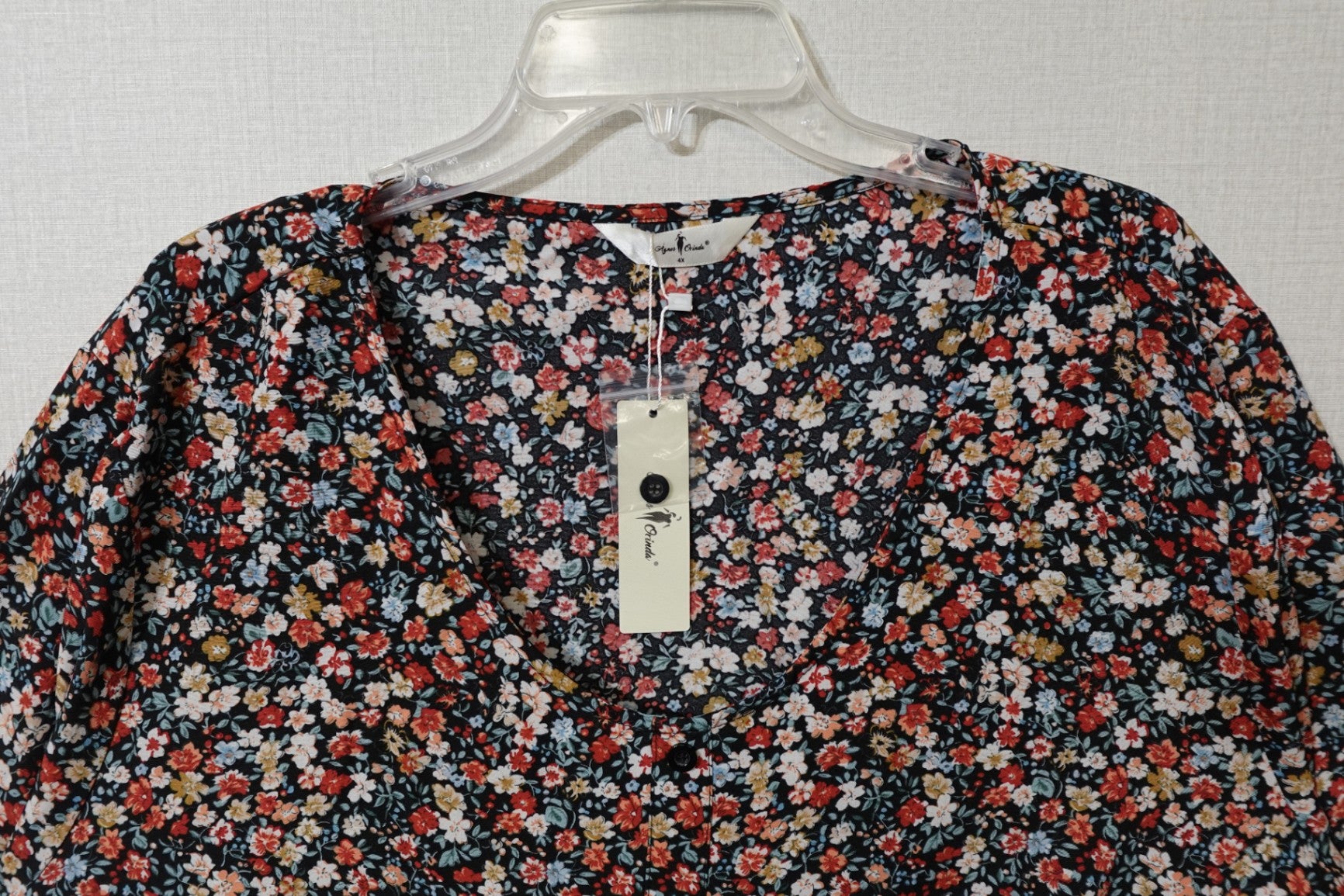 Agnes orinda, New Long sleeve blouse, Size 3X