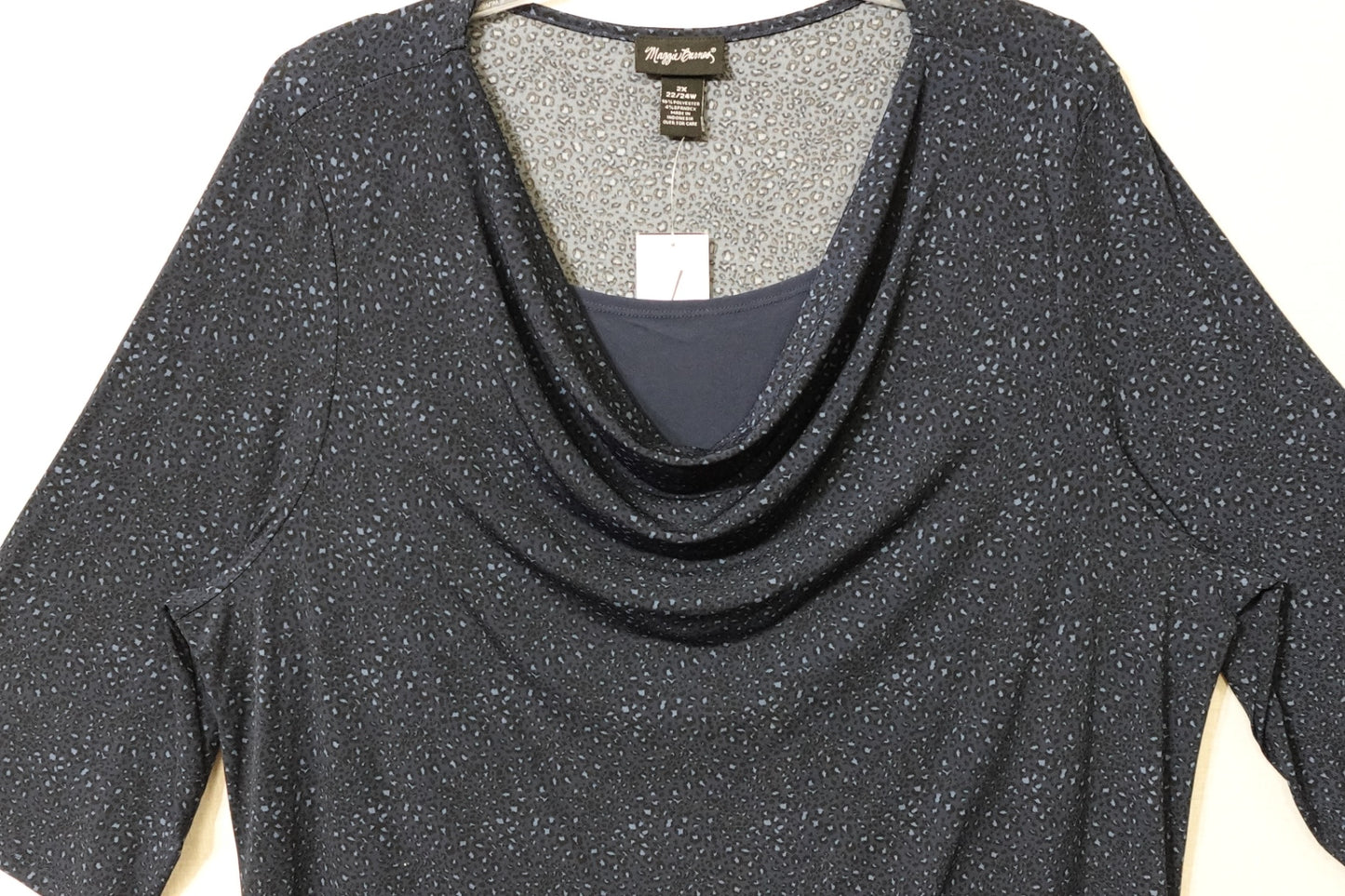 Maggie Barnes, New 3/4 sleeve top, Size 22/24W