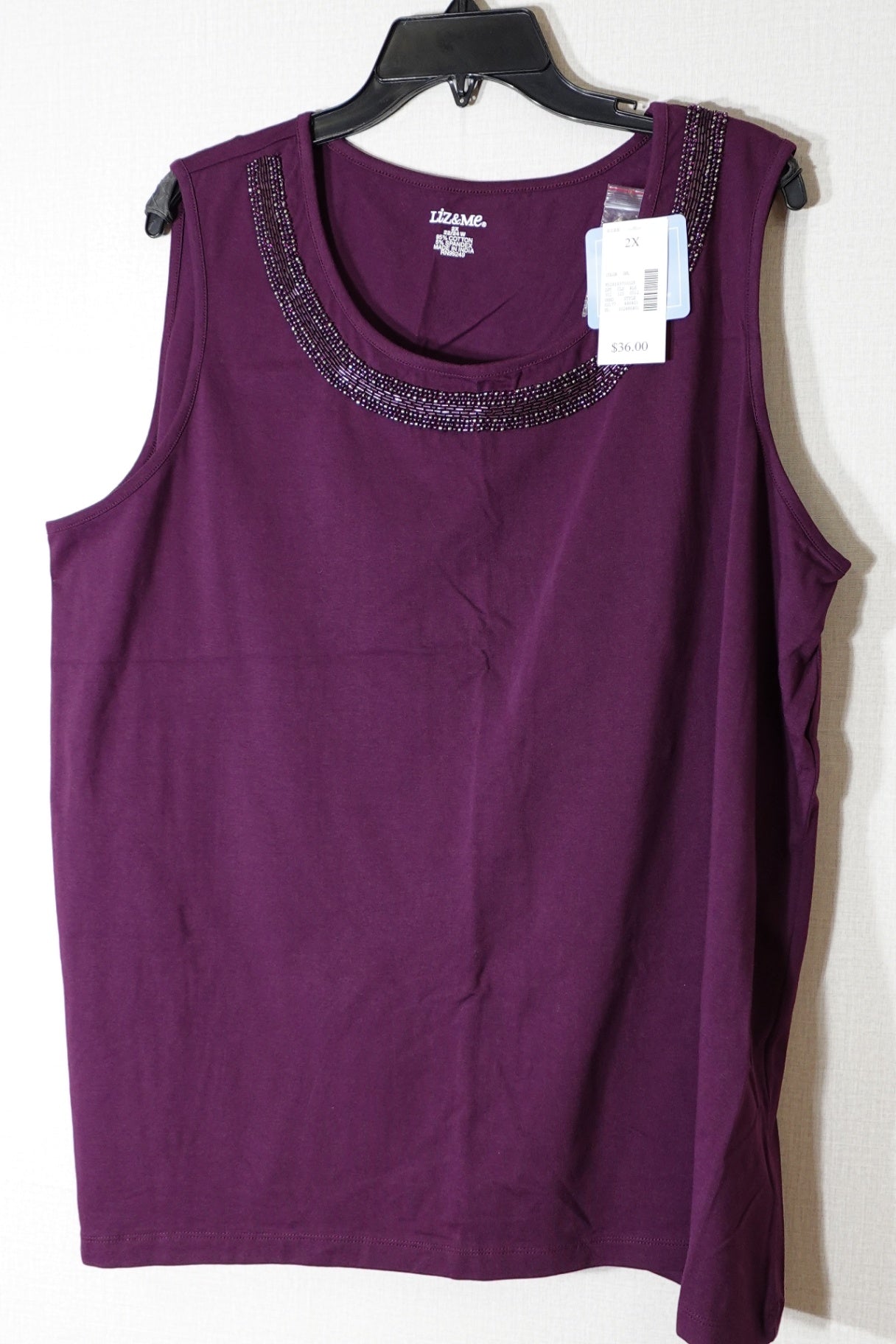 Liz & Me, New sleeveless top, Size 22/24W