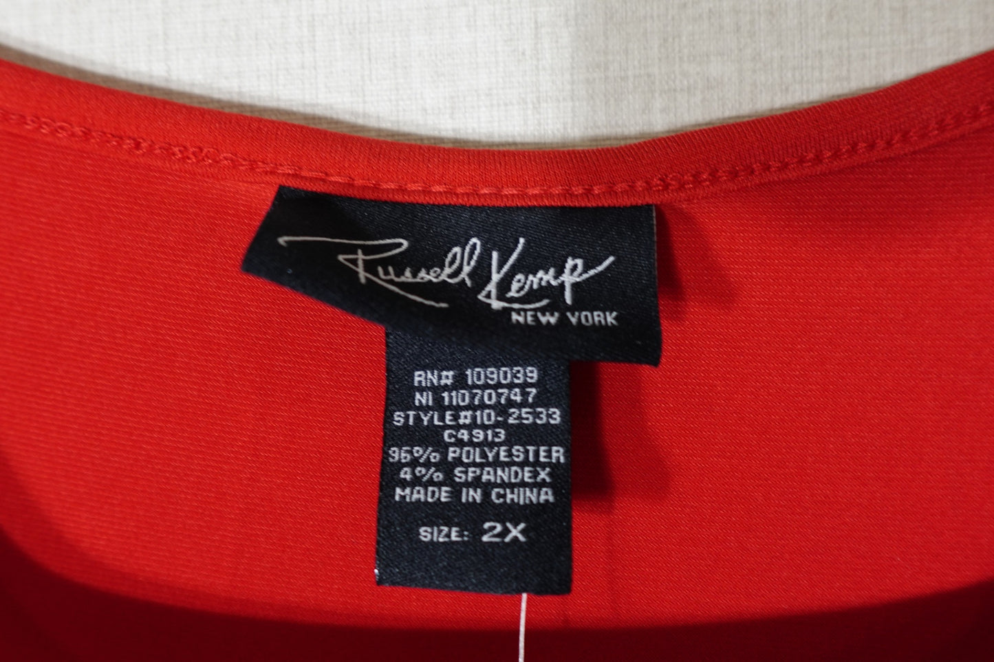 Russell Kemp, New sleeveless top, Size 2X