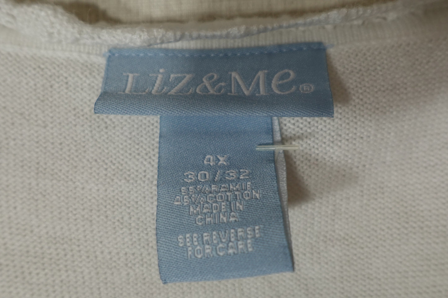 Liz & Me, New sleeveless top, Size 30/32