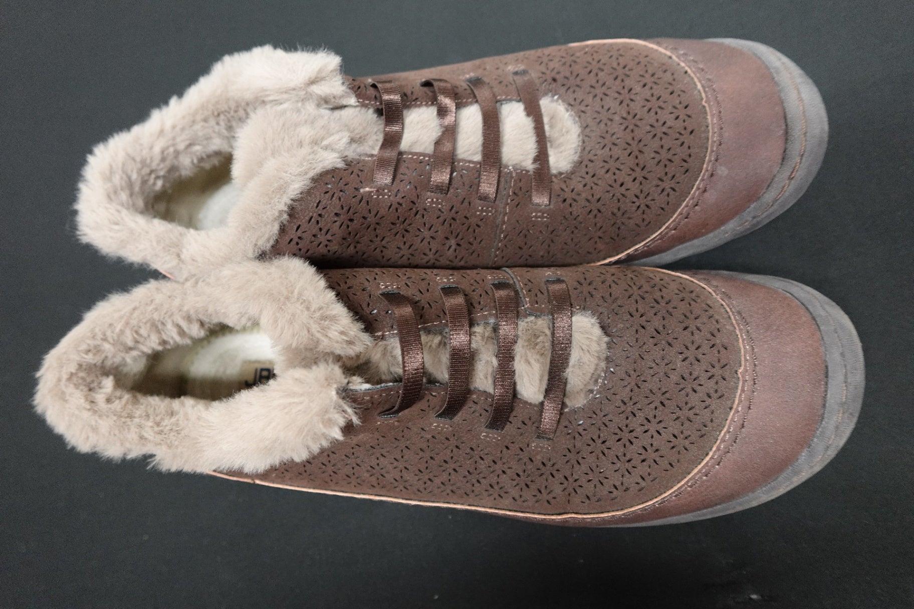 JBU, Lined Slip-On Shoes, Size 10