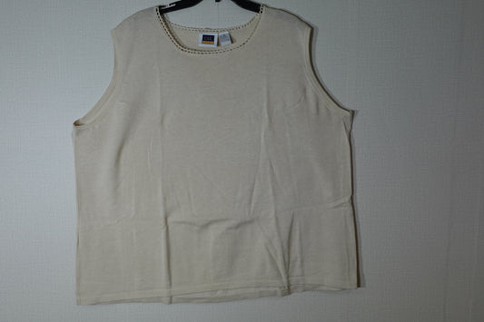 C.S.T SPORT, Sleeveless Top, Size 4X