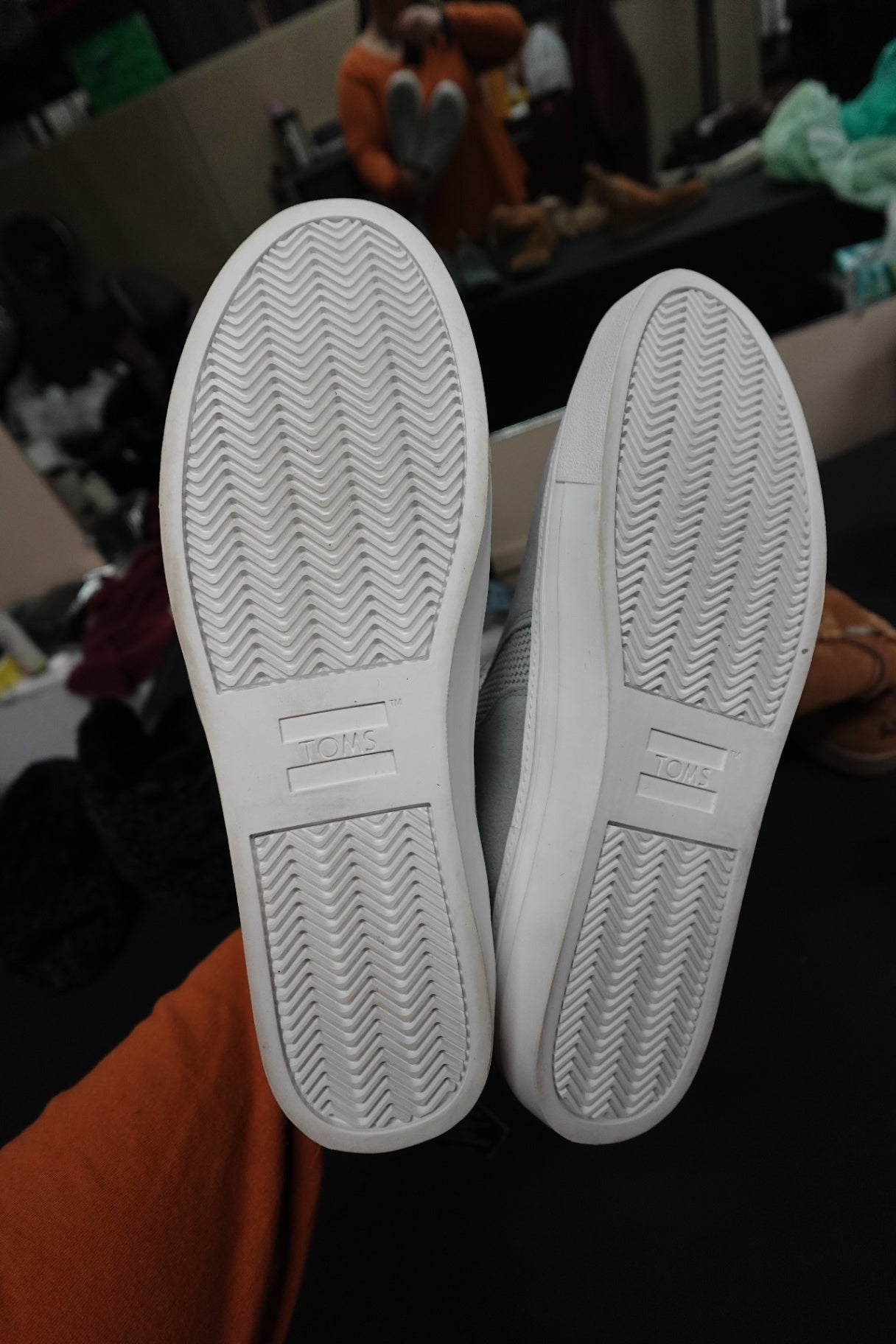 TOMS, Sneaker Slip-On shoes, Size 11W