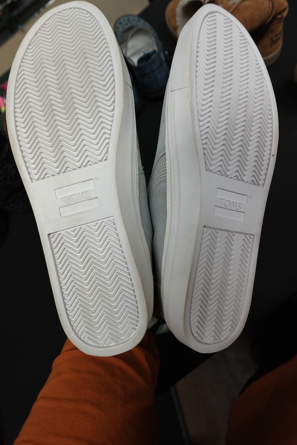 TOMS, Sneaker Slip-On shoes, Size 11W