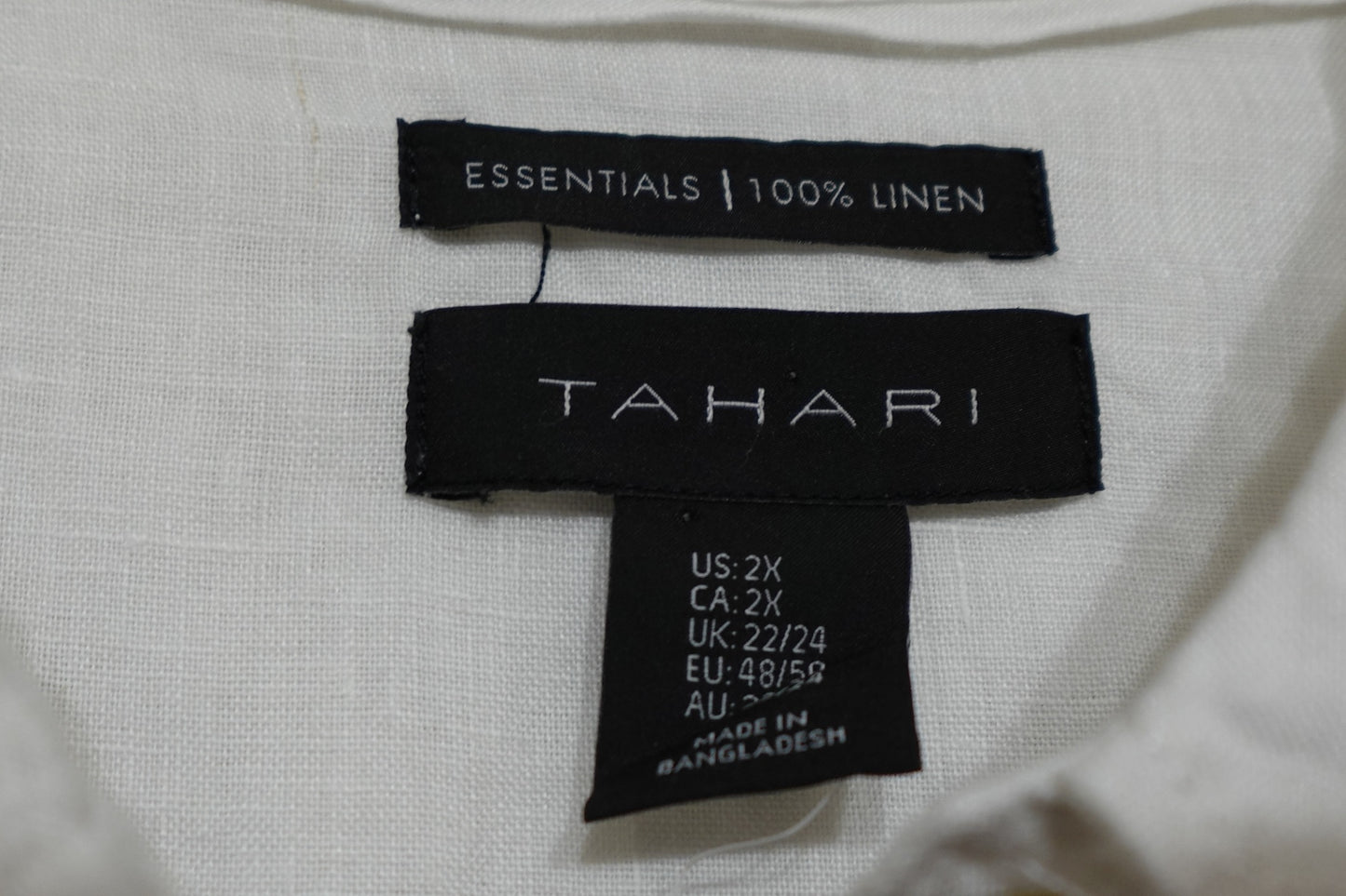 TAHARI, Long Sleeves Top, Size 2X