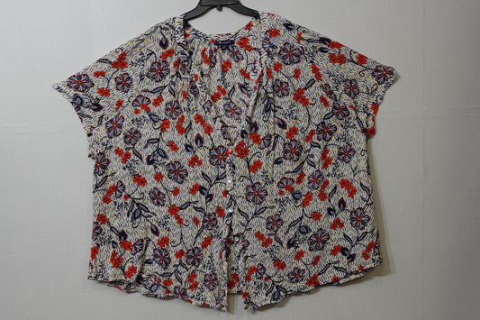 Roaman's, Short Sleeve Top, Size 36W
