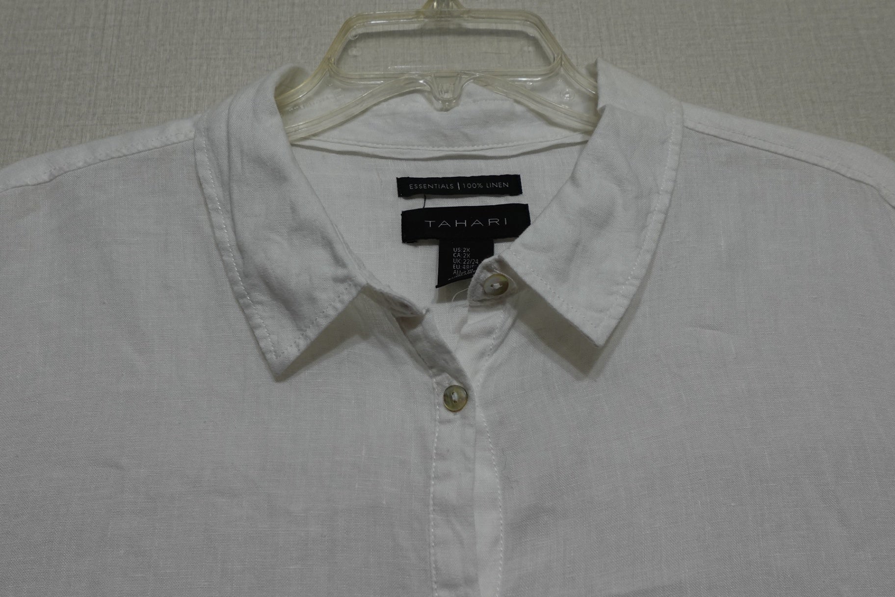 TAHARI, Long Sleeves Top, Size 2X