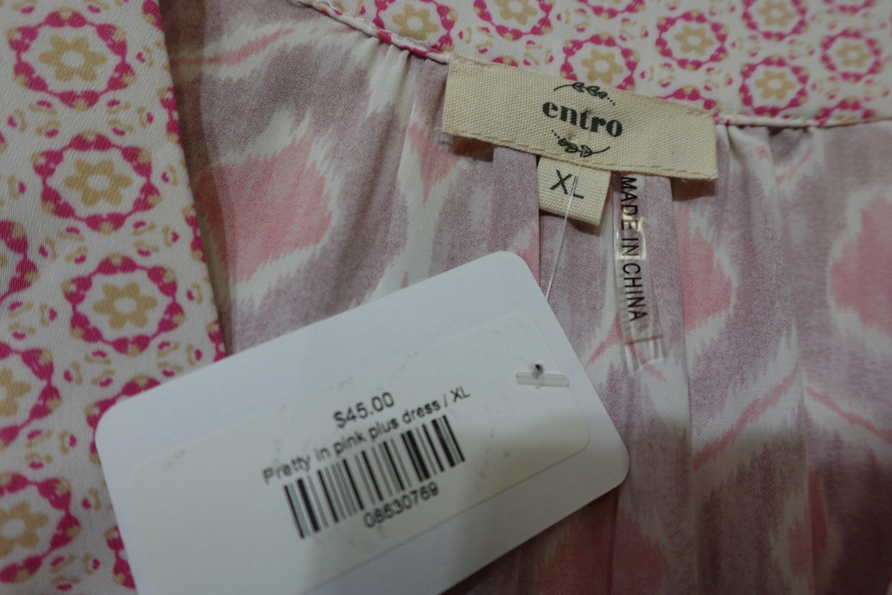 entro, New Dress, Size XL