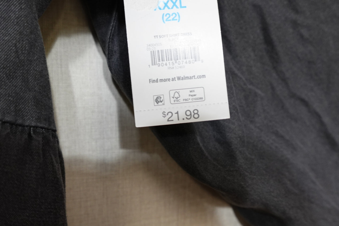 Time And tru, New Dress, Size 22