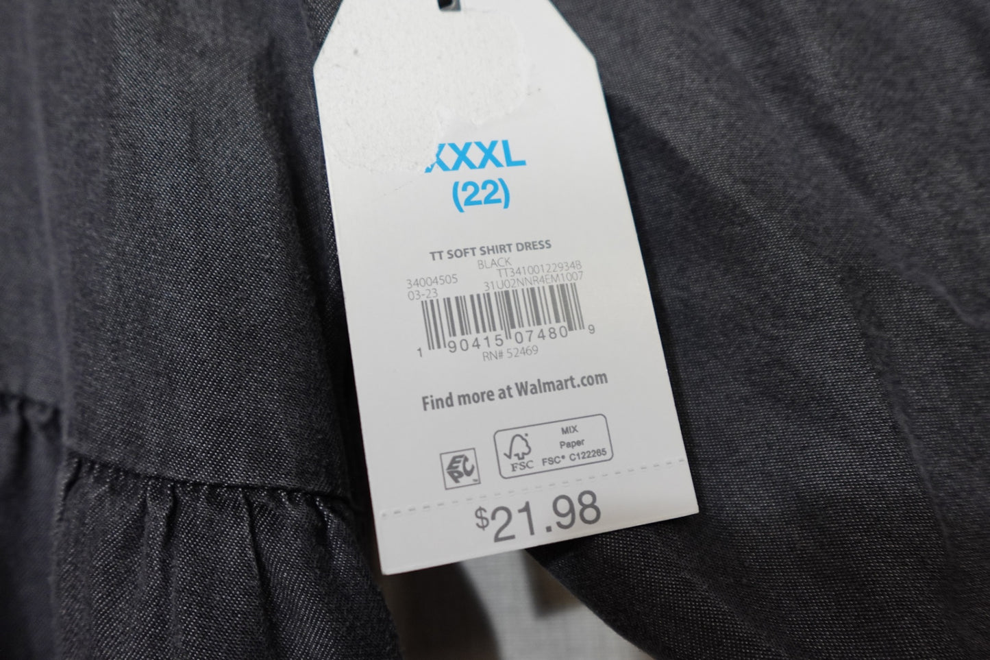 Time And tru, New Dress, Size 22