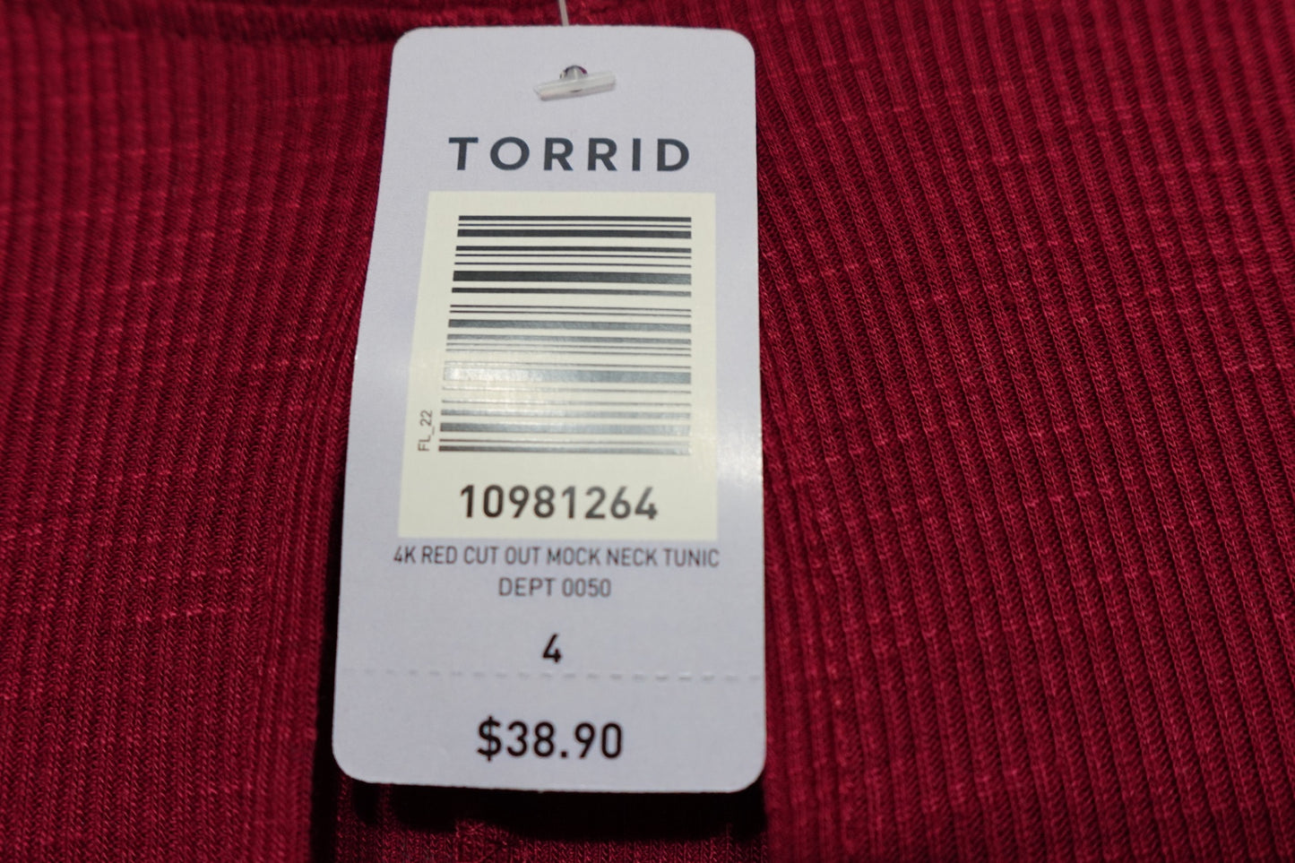 Torrid, New Tunic, Size 4X