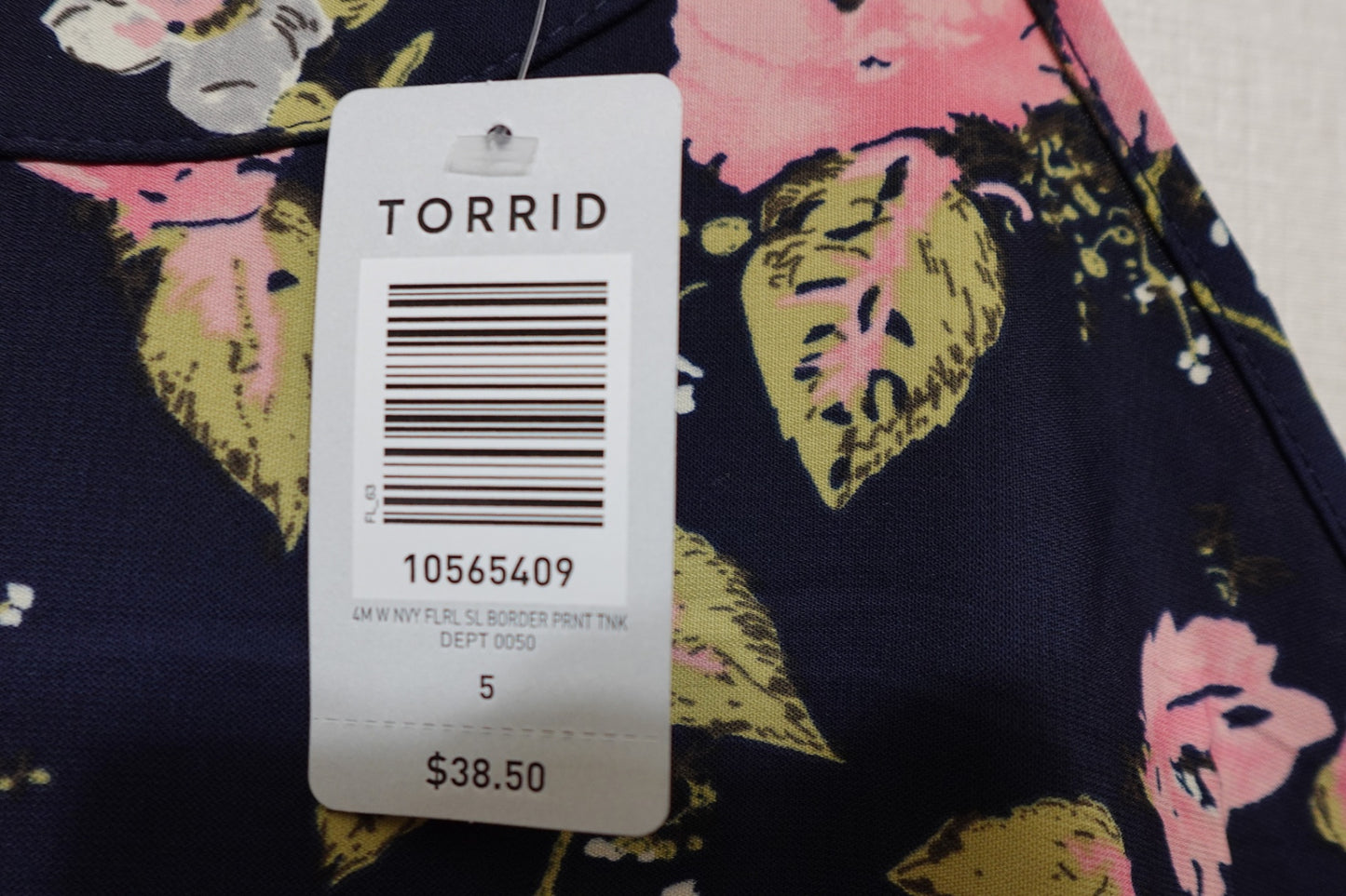 Torrid, New sleeveless top, Size 5X