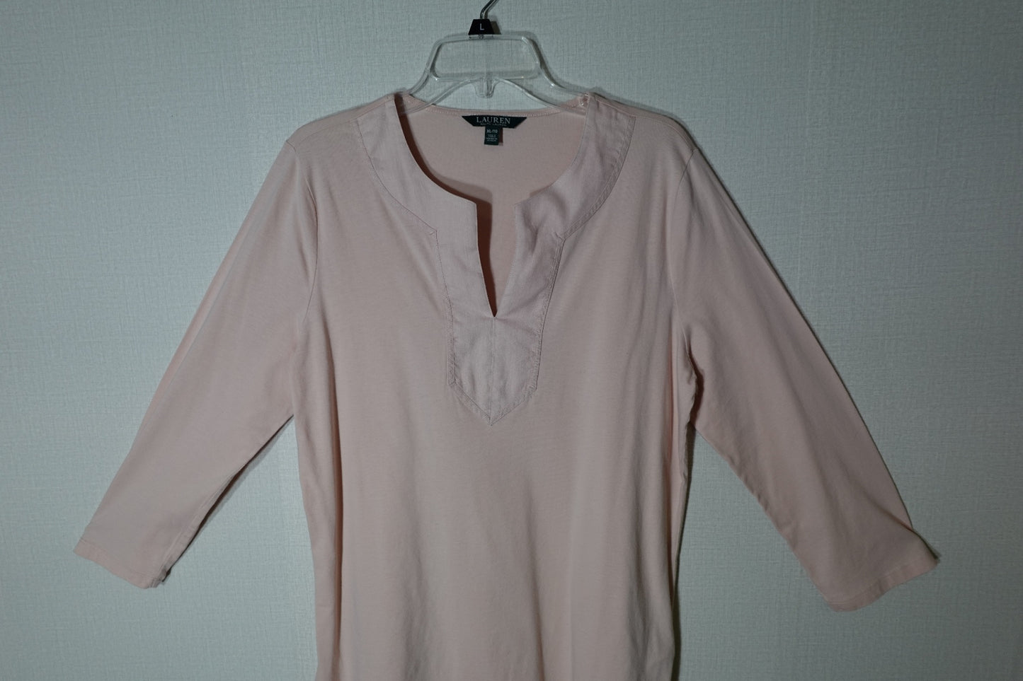 LAUREN Ralph Lauren, 3/4 Sleeve Top, Size XL