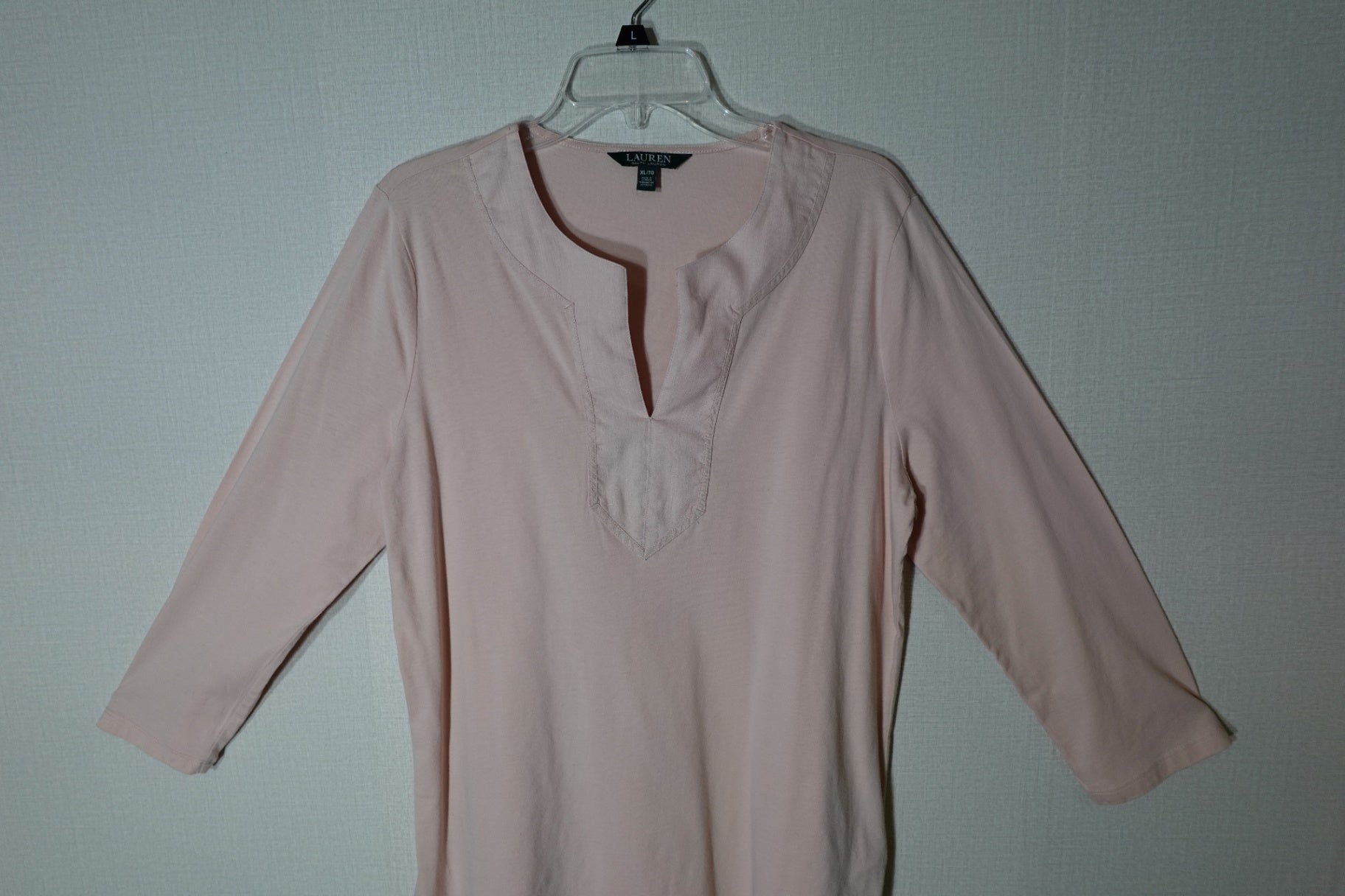 LAUREN Ralph Lauren, 3/4 Sleeve Top, Size XL