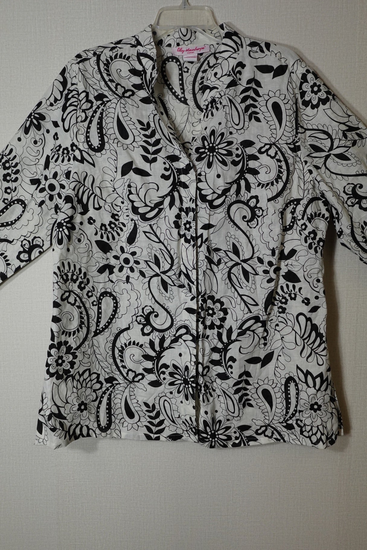 Lily stanhope, 3/4 Sleeve Top, Size 1X
