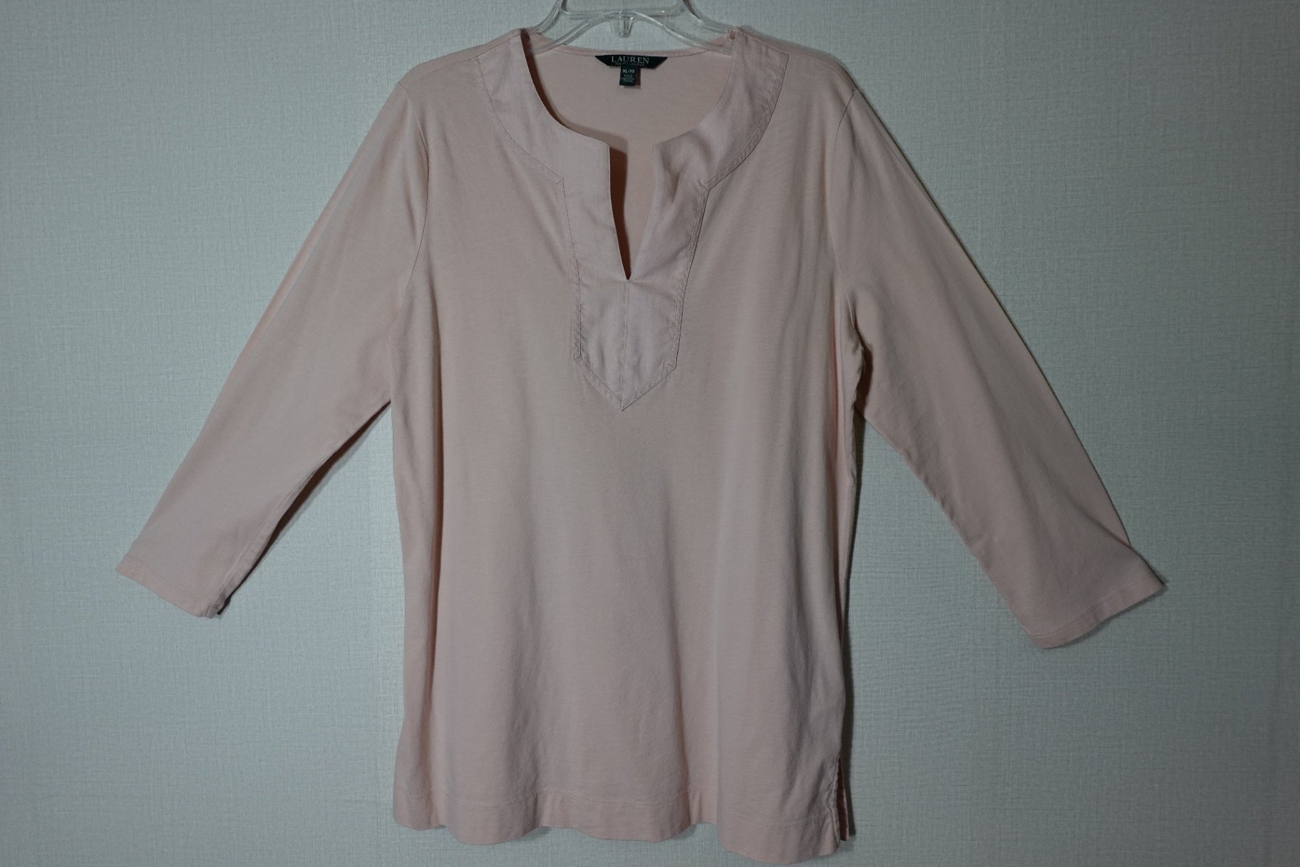 LAUREN Ralph Lauren, 3/4 Sleeve Top, Size XL