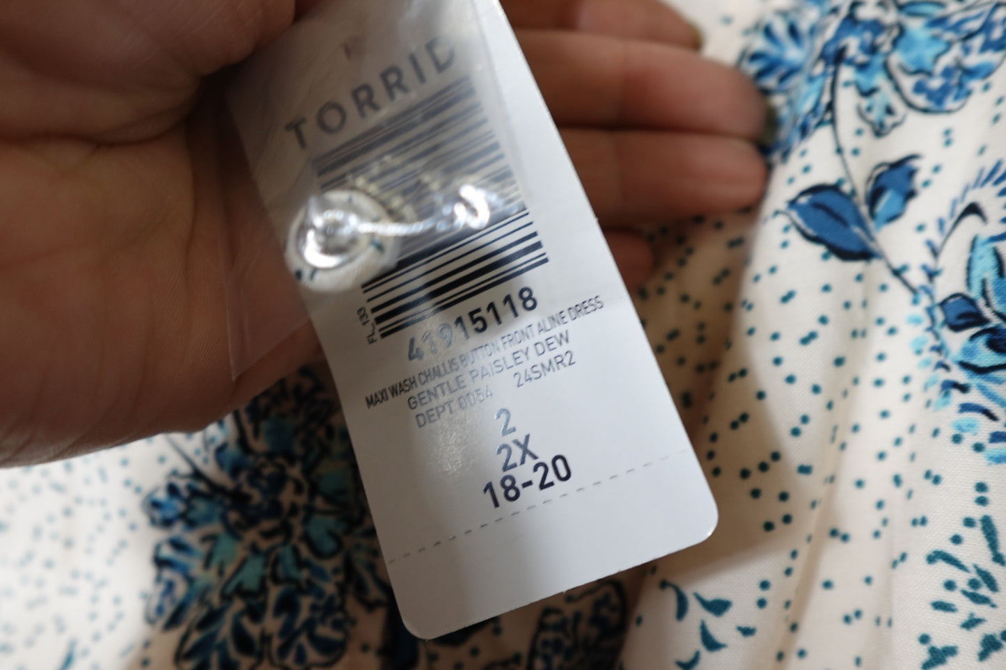 Torrid, New Dress, Size 18/20