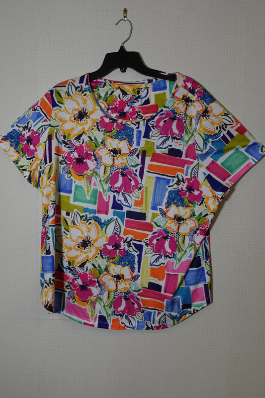 Allison Daley, Short Sleeved Top, Size 2X