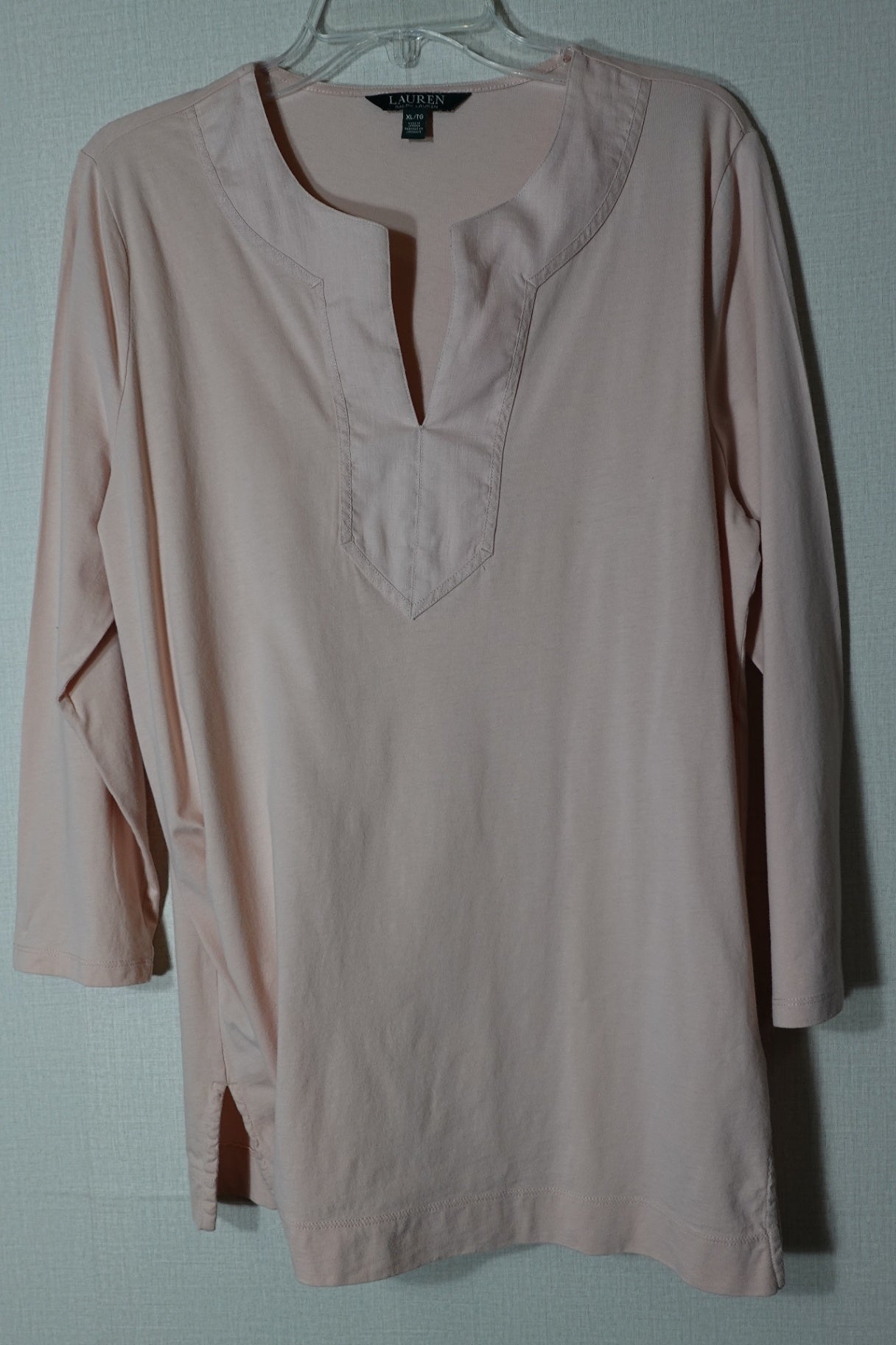 LAUREN Ralph Lauren, 3/4 Sleeve Top, Size XL