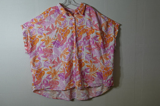 Terra & sky, Short Sleeve Top, Size 28W/30W