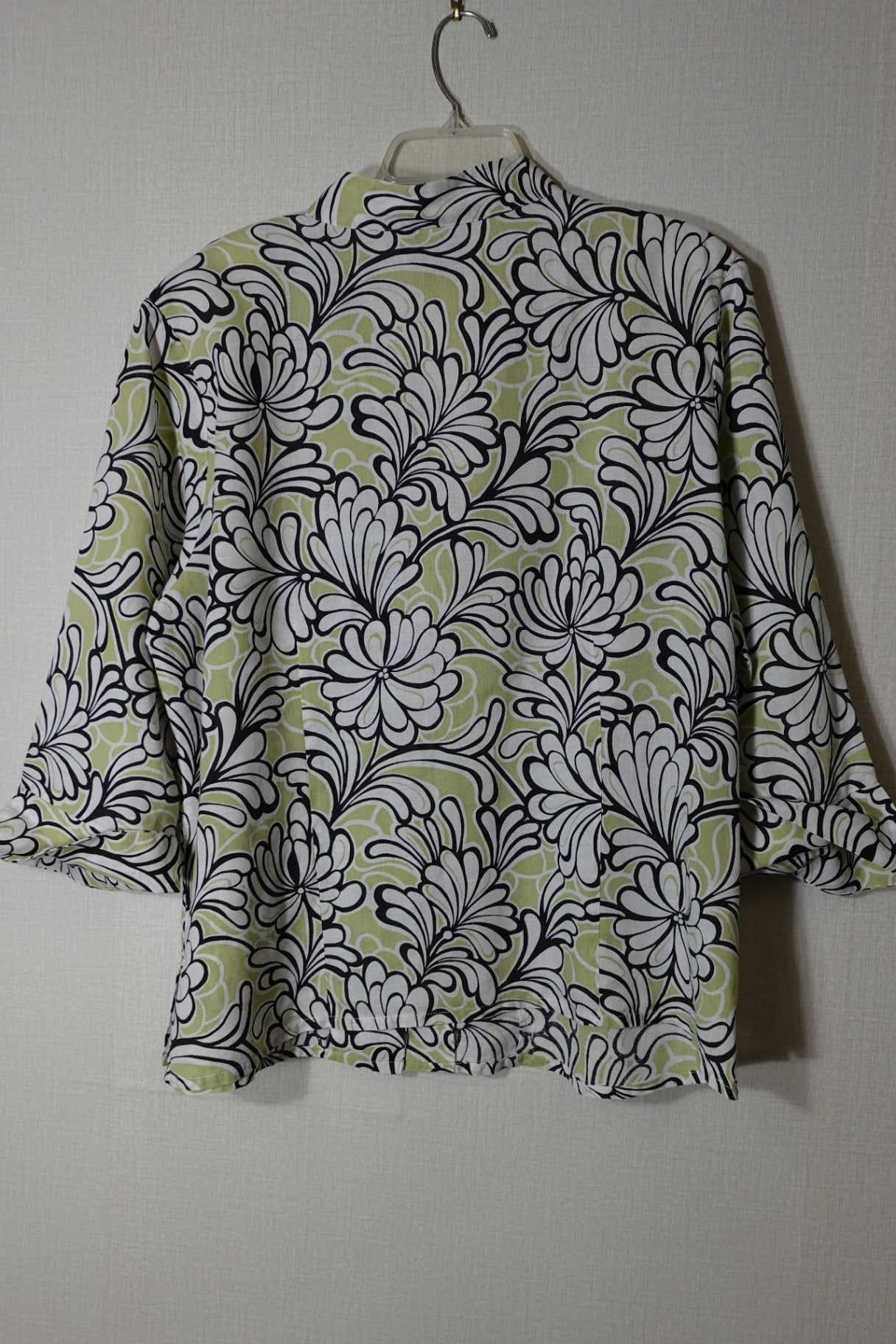 Carol little, 3/4 Sleeve Top, Size 1X