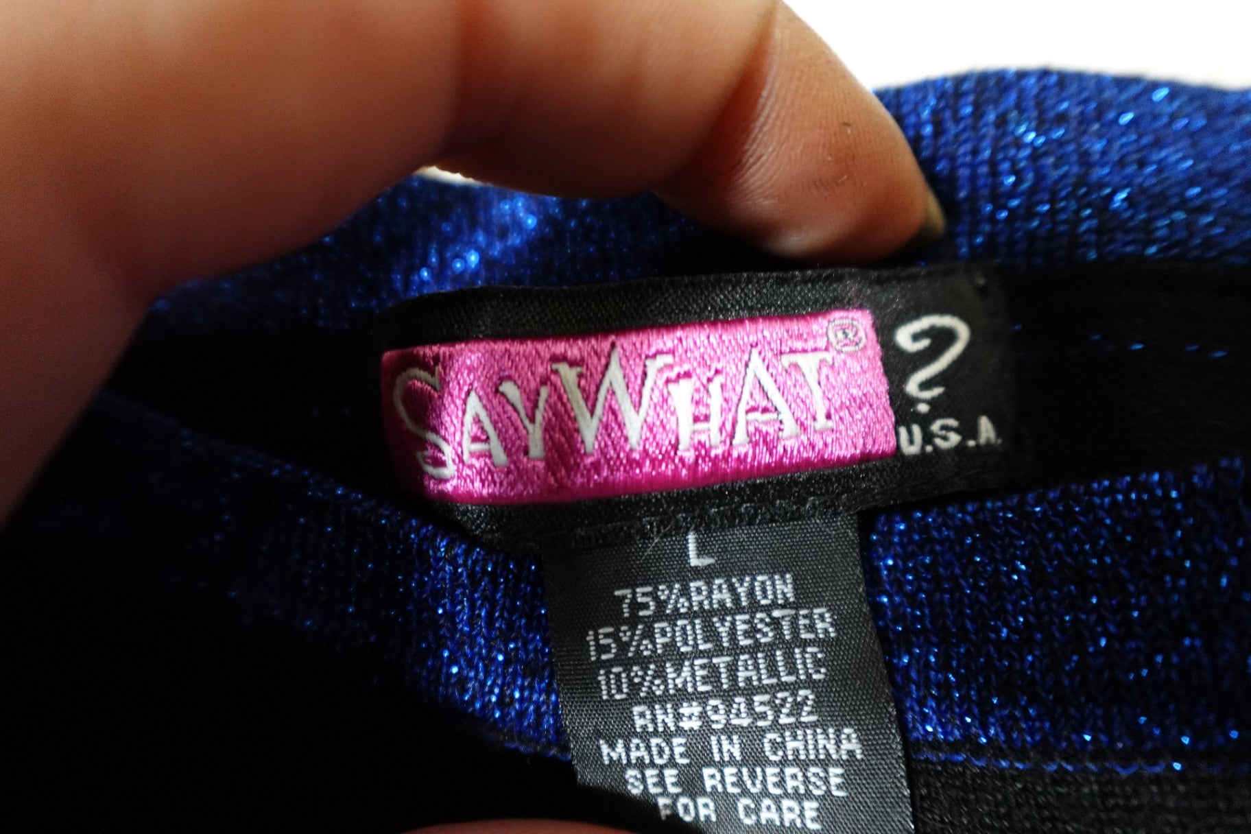 SayWhat, Event Dress, Size Large