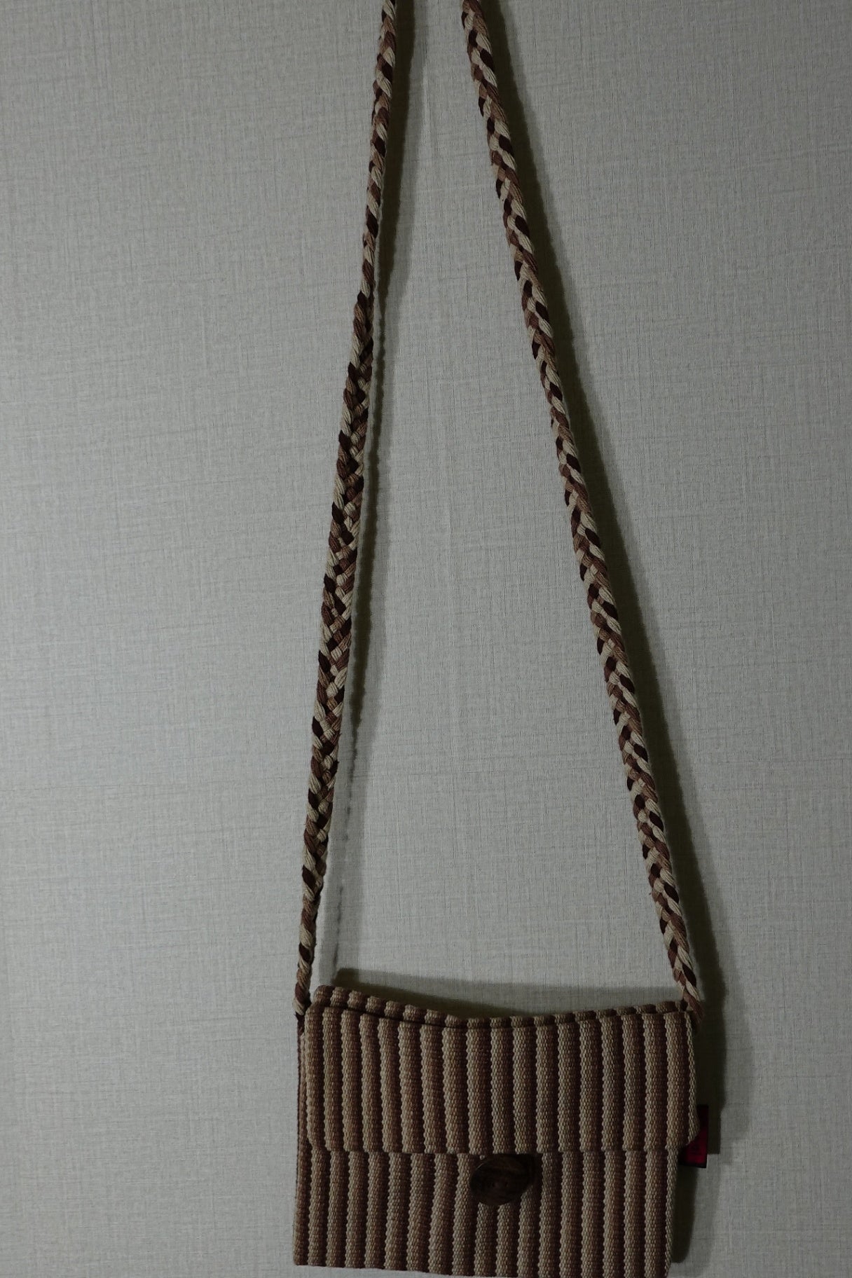 Friends International , Upcycled Fairtrade Bag, Size Large thin messenger