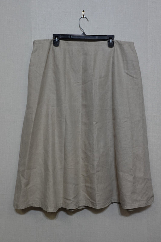 Talbots, A line skirt, Size 20W