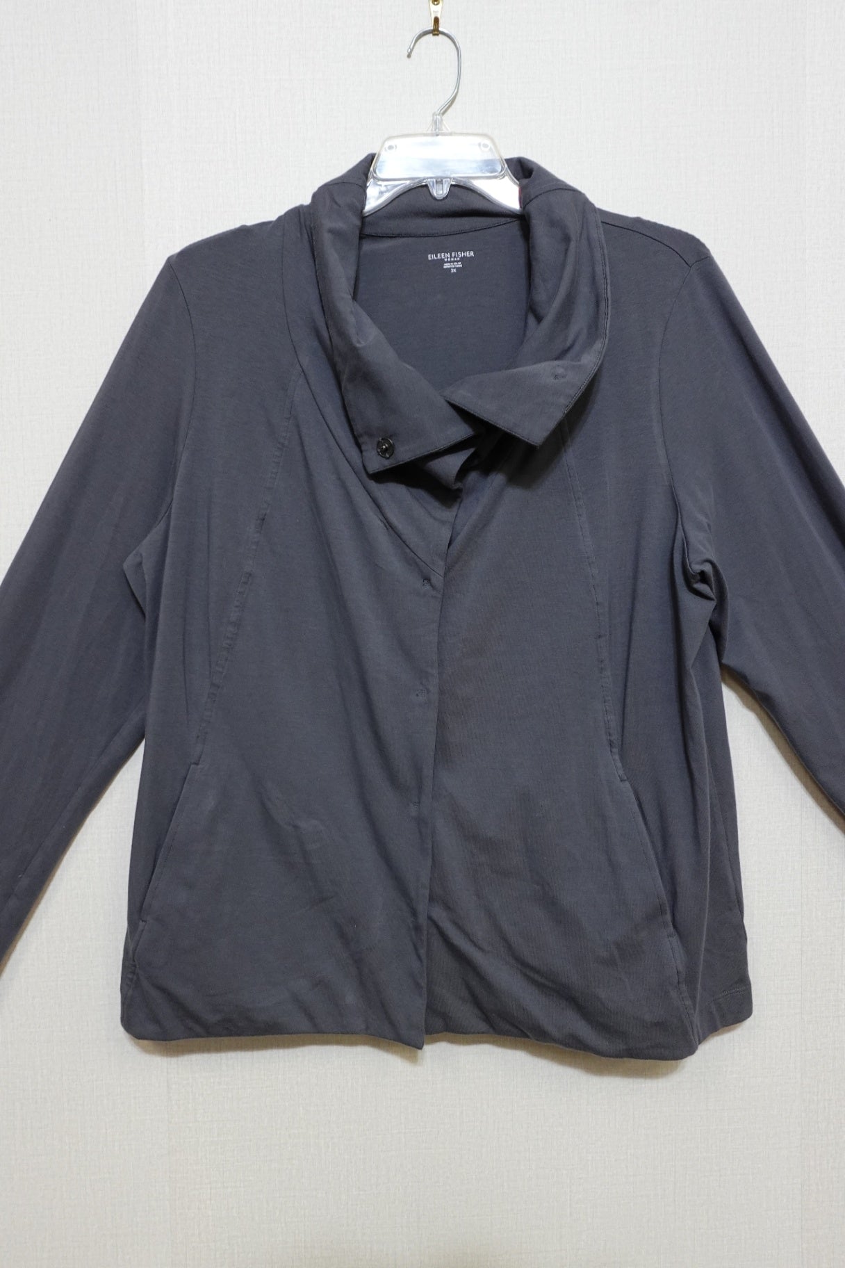 EILEEN FISHER, Cardigan/Light Layer, Size 2X