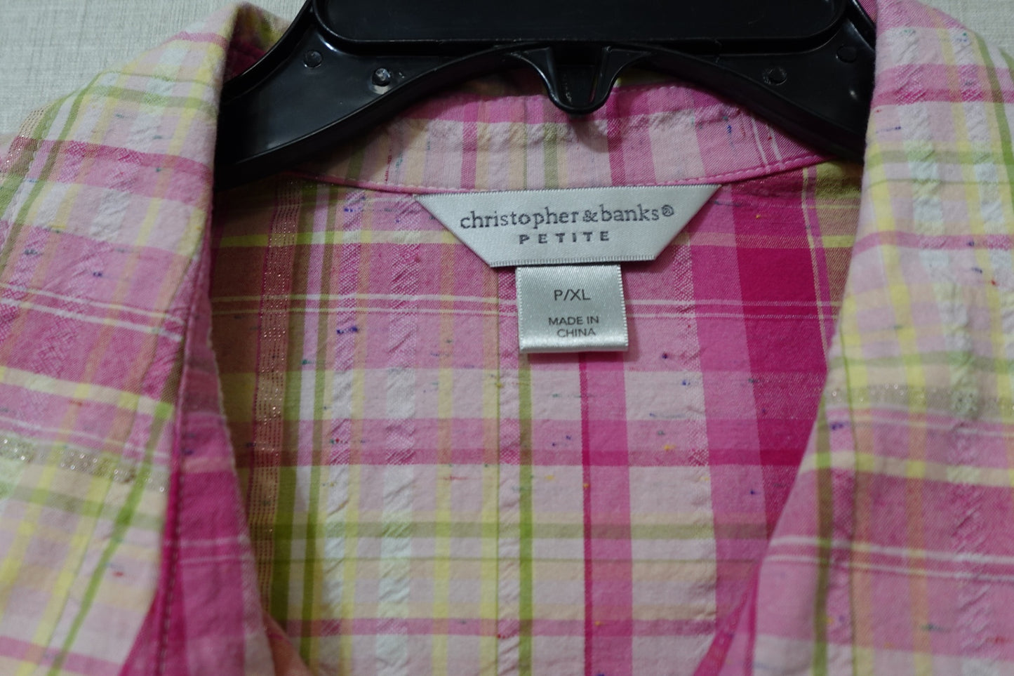 CHRISTOPHER & BANKS, Long Sleeves Top, Size XLP