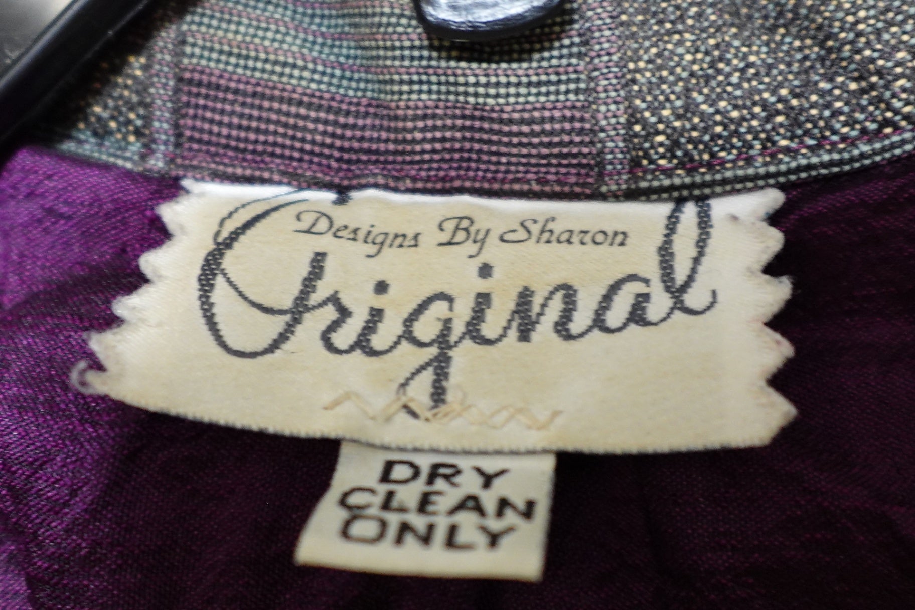 Designs By Sharon, Boho Patchwork Jacket (Damaged Spot On Front Panel), Size Xl