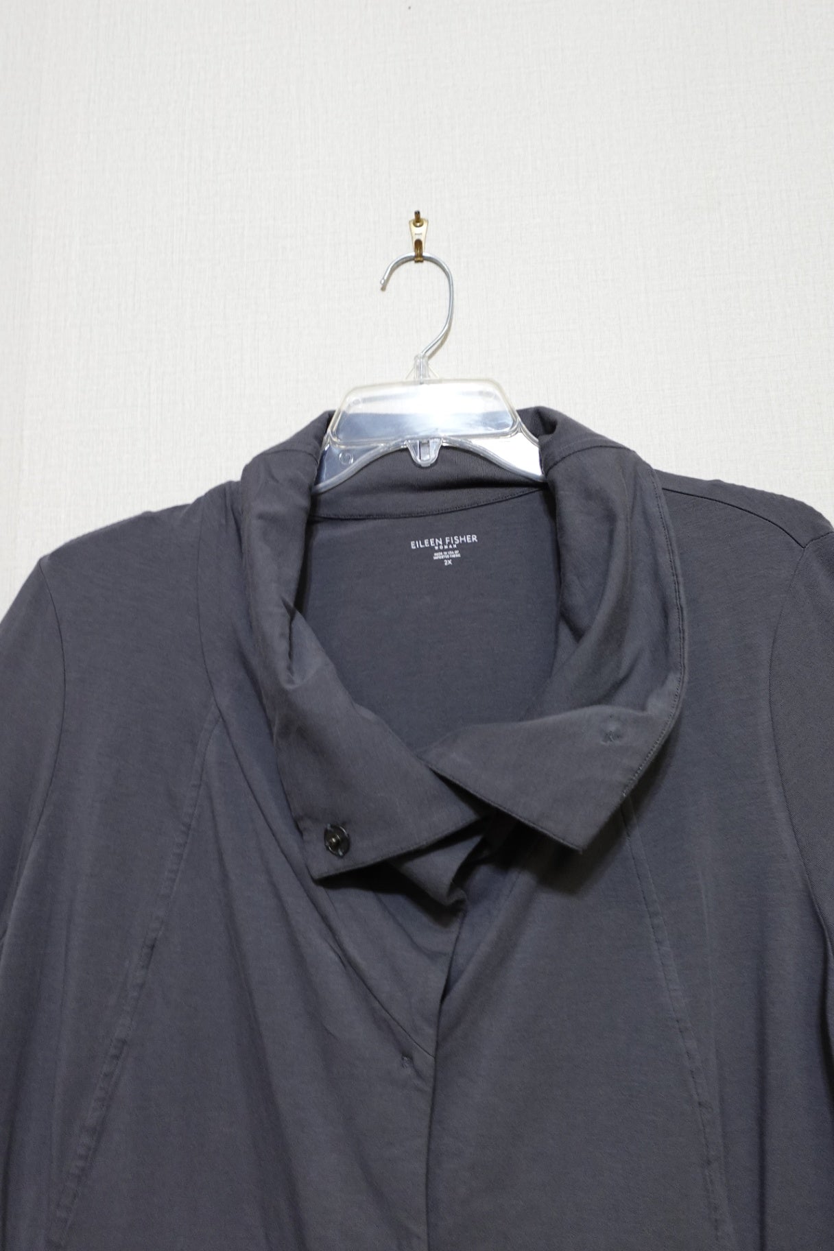 EILEEN FISHER, Cardigan/Light Layer, Size 2X