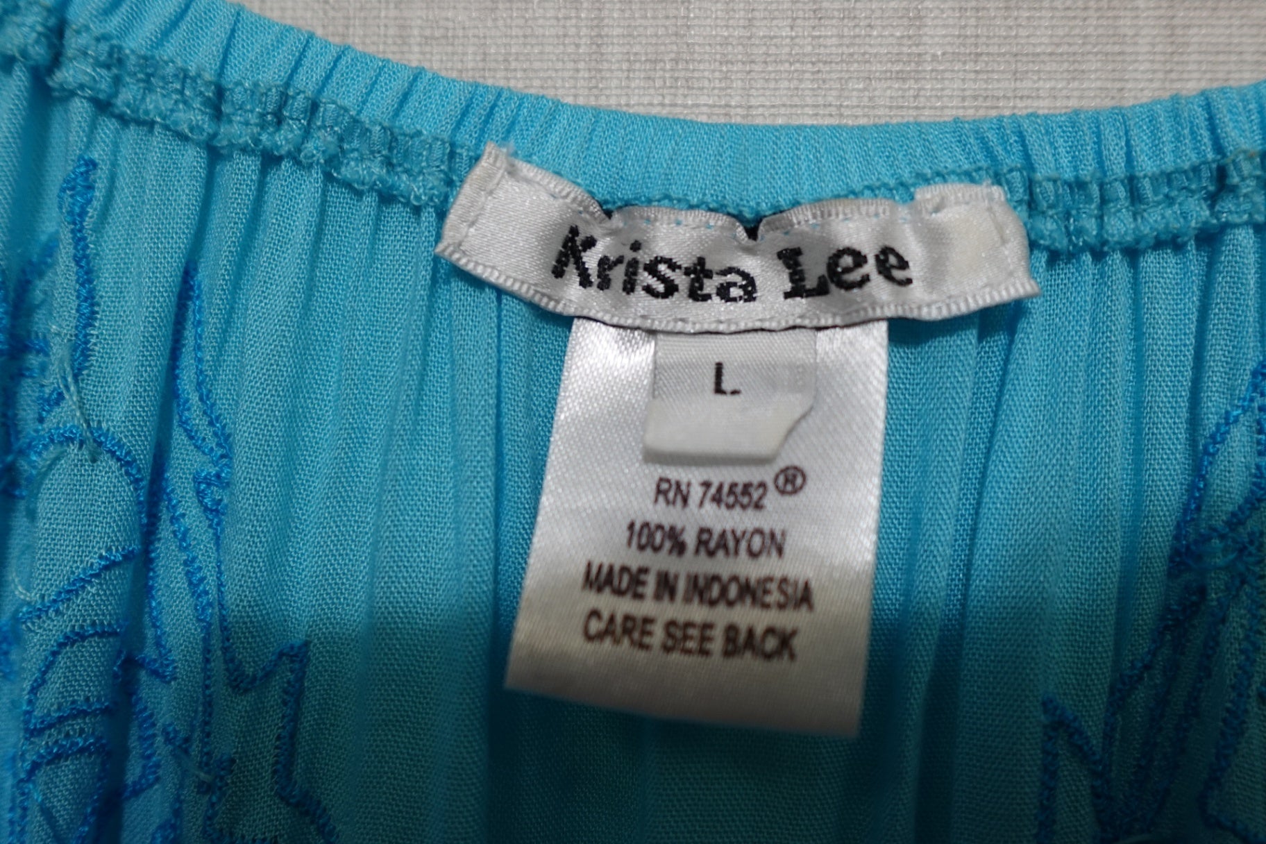 Krista Lee, Maxi Dress, Size Large
