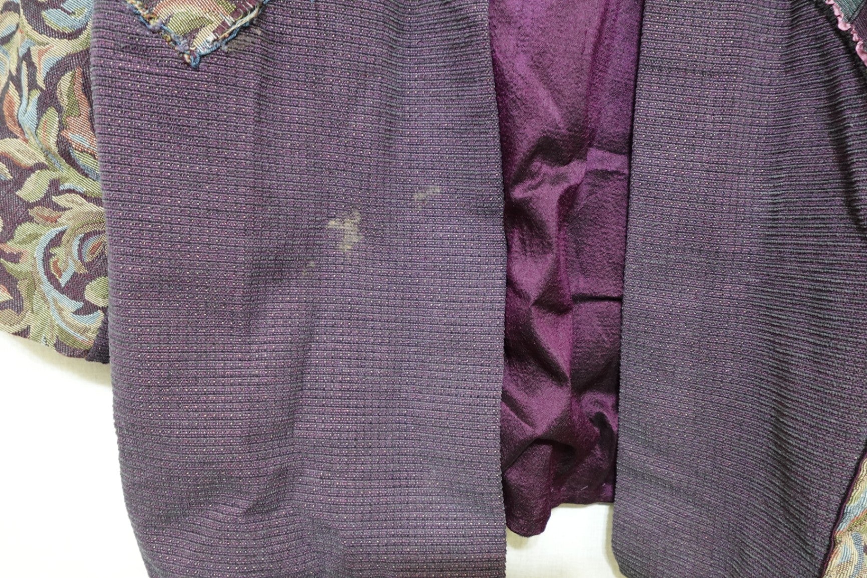 Designs By Sharon, Boho Patchwork Jacket (Damaged Spot On Front Panel), Size Xl