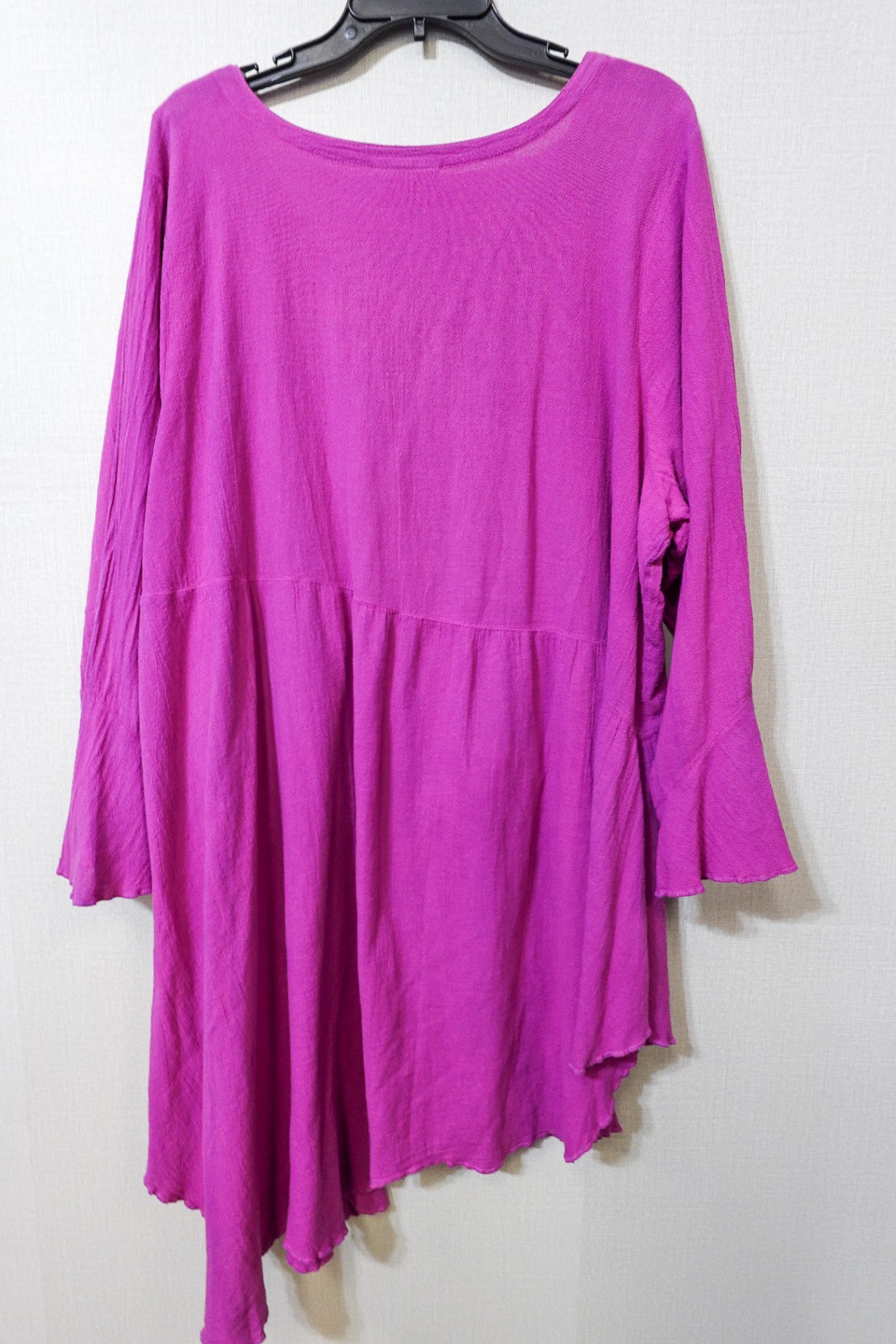 Cotton Ways, 1/2 Sleeve Tunic Short Dress, Size 3X