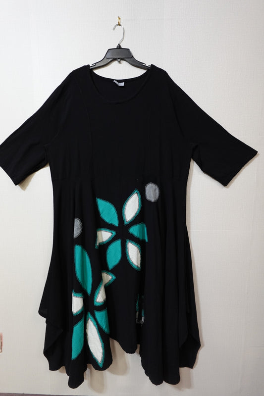 Cotton Ways, 1/2 Sleeve Dress, Size 4X