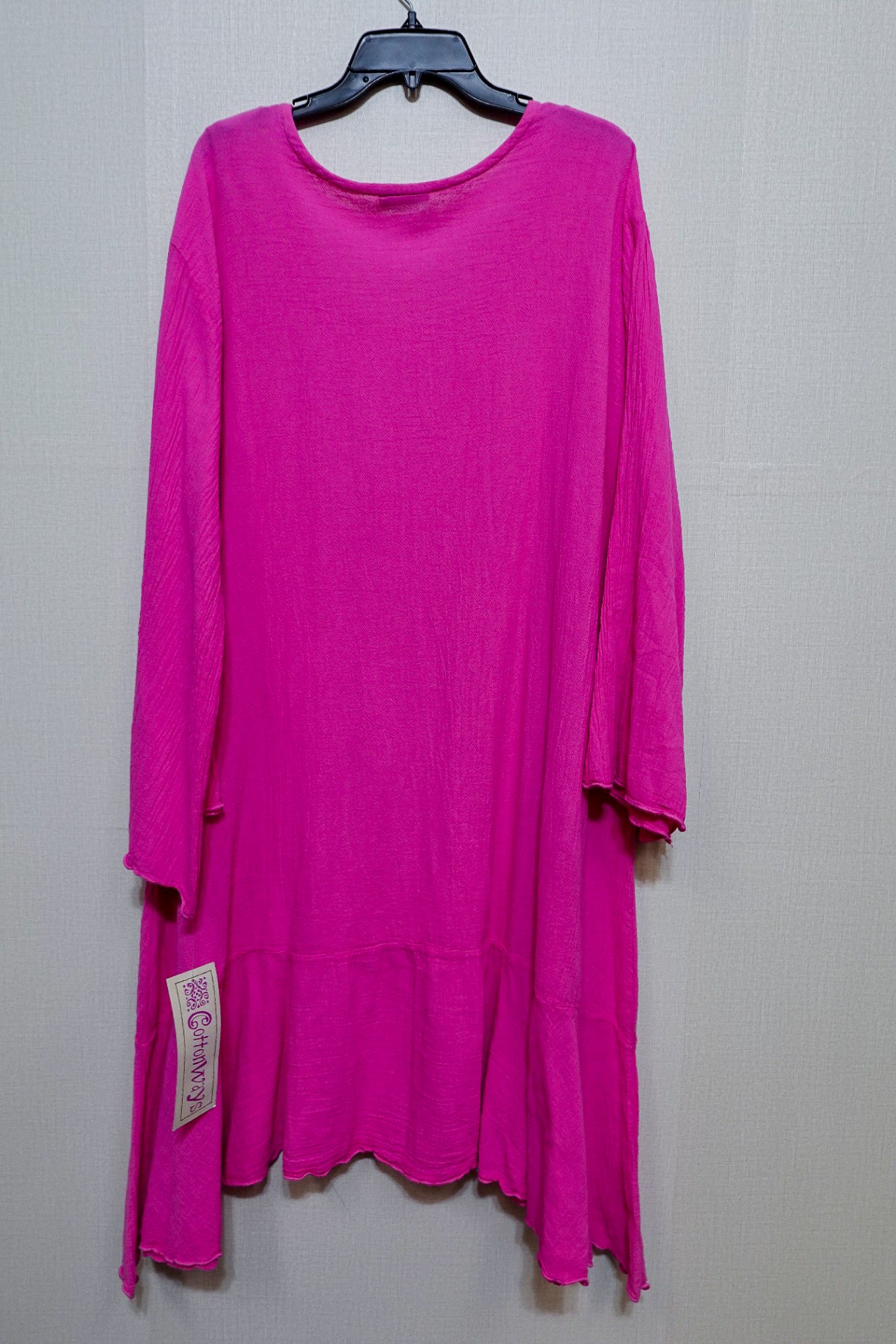 NEW Cotton Ways, 1/2 Sleeve Tunic Short Dress, Size 4X