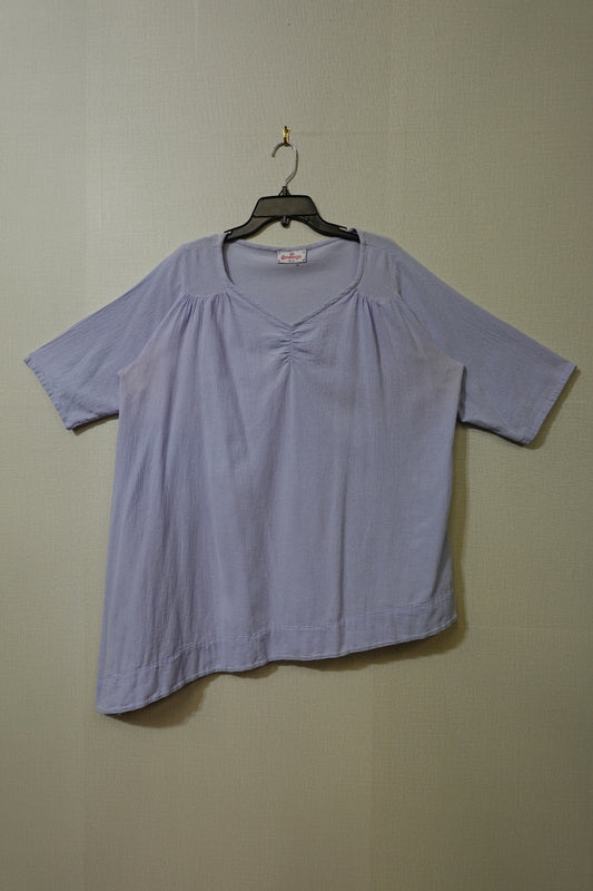 Cotton ways, Short Sleeve Tunic , Size 3X