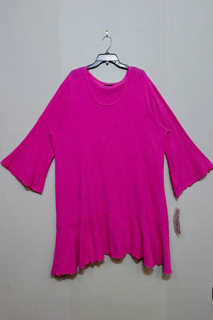 NEW Cotton Ways, 1/2 Sleeve Tunic Short Dress, Size 4X