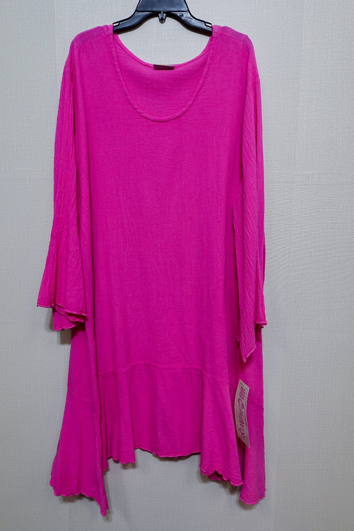 NEW Cotton Ways, 1/2 Sleeve Tunic Short Dress, Size 4X