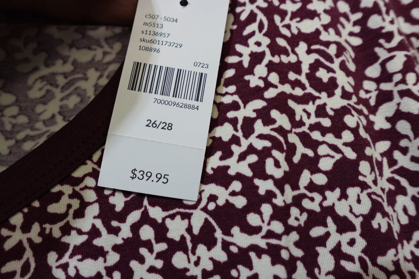 Lane Bryant, New t-shirt short sleeve, Size 26/28