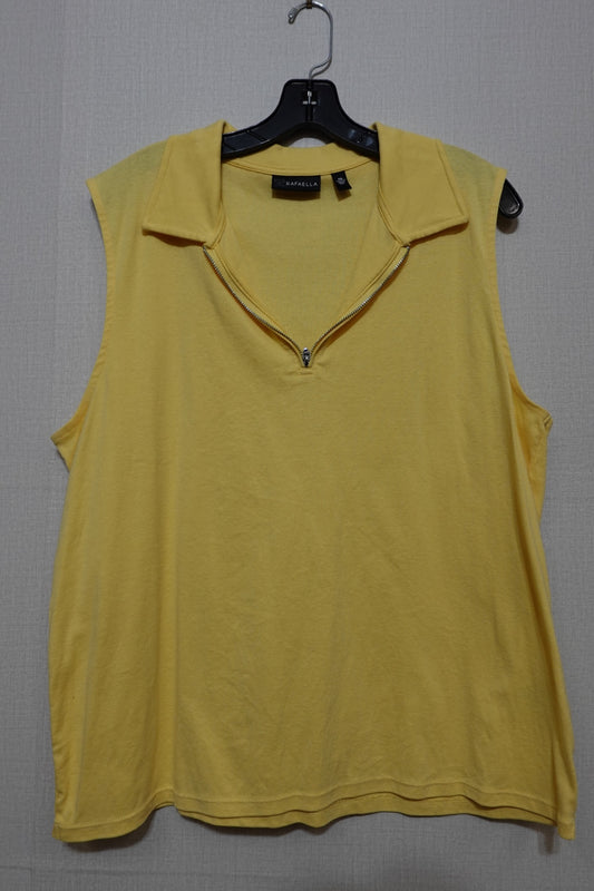 Rafaella, Sleeveless Top, Size 2X
