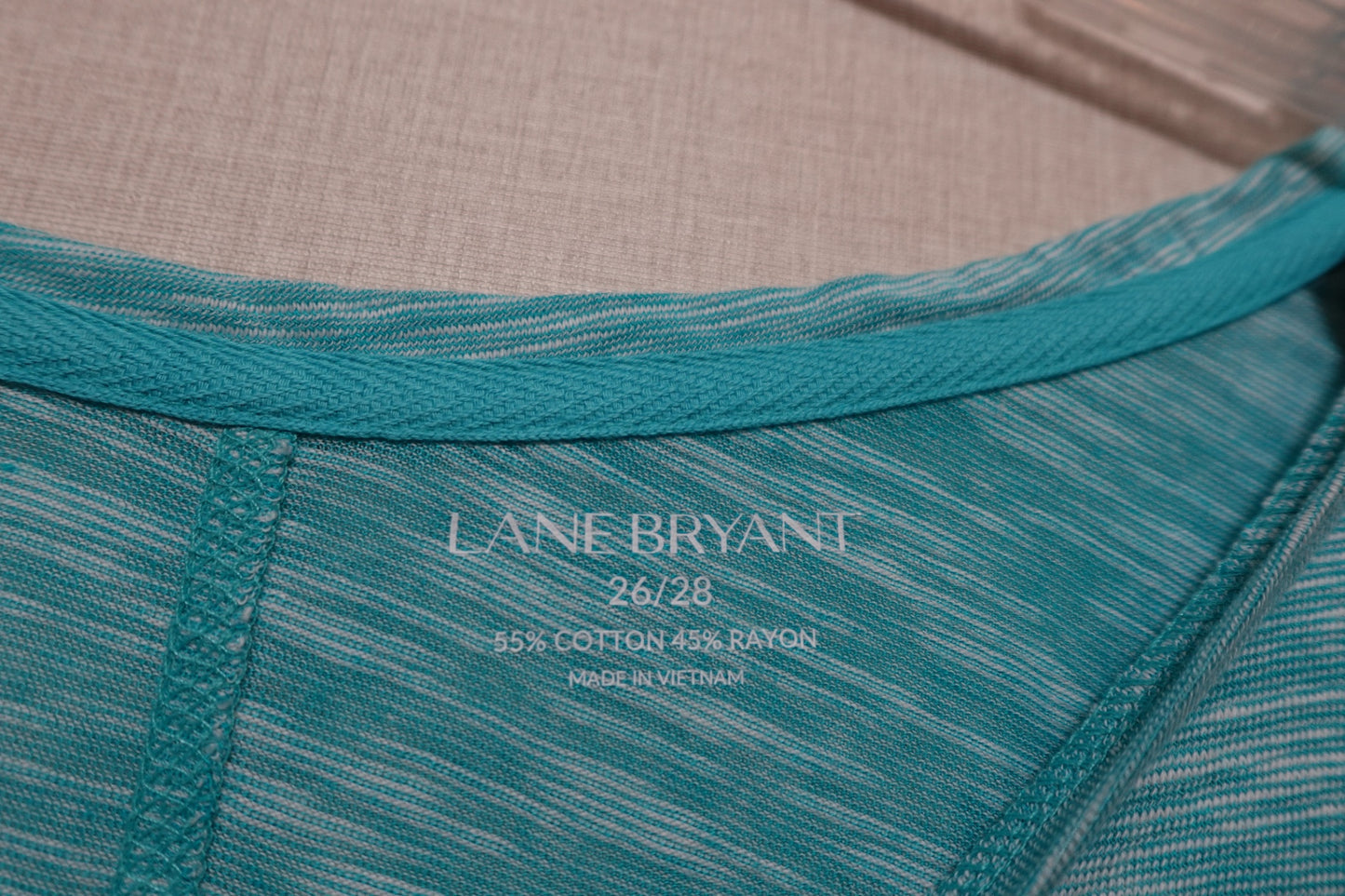 Lane Bryant, NEW 3/4 Sleeve Top, Size 26/28