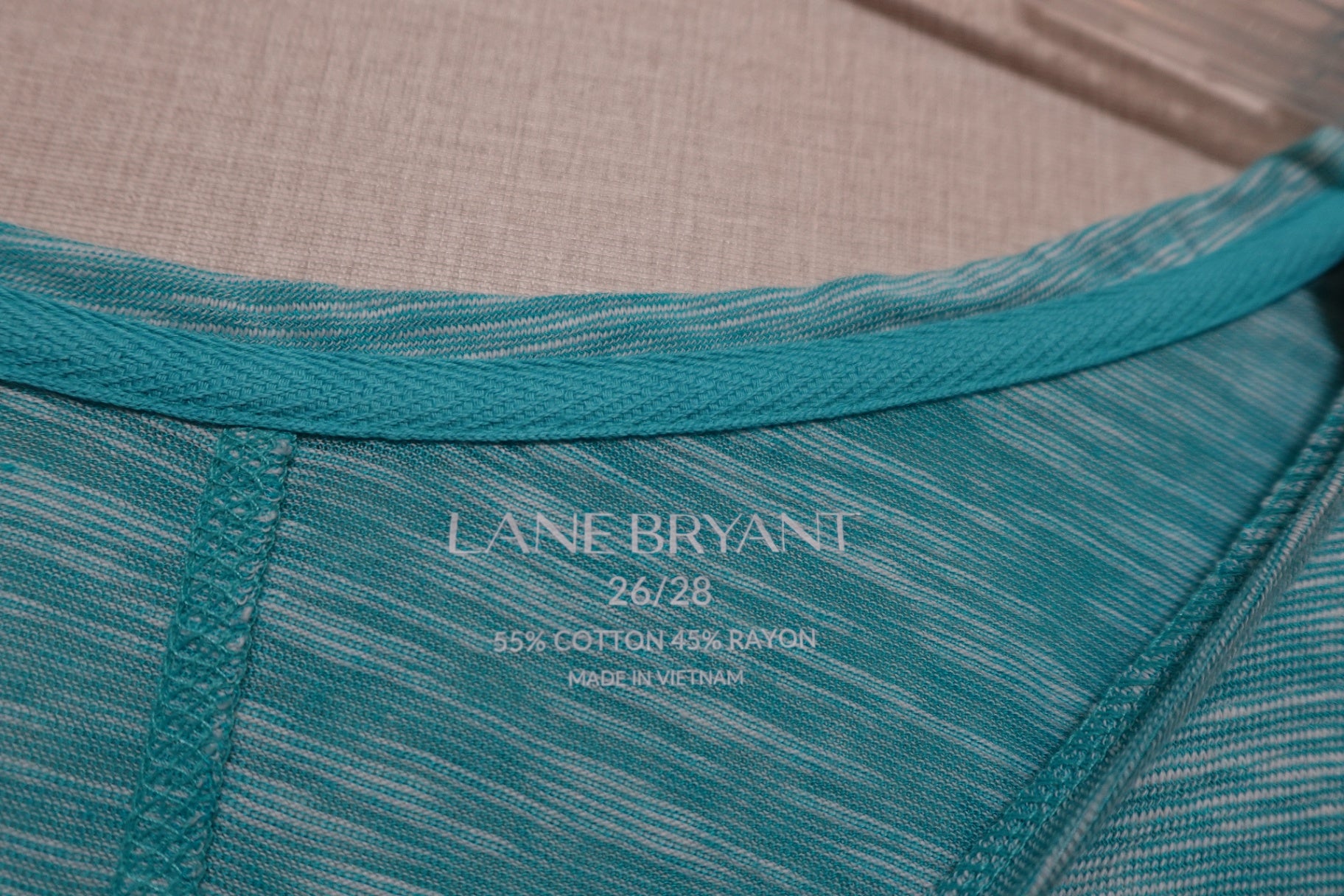 Lane Bryant, NEW 3/4 Sleeve Top, Size 26/28