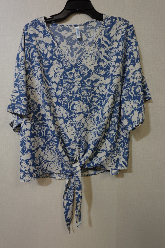 vishow, Short Sleeved Top, Size Xl