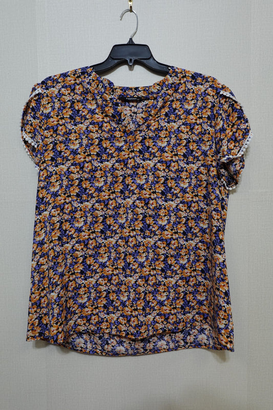 Fashion, Short Sleeve Blouse, Size 2X