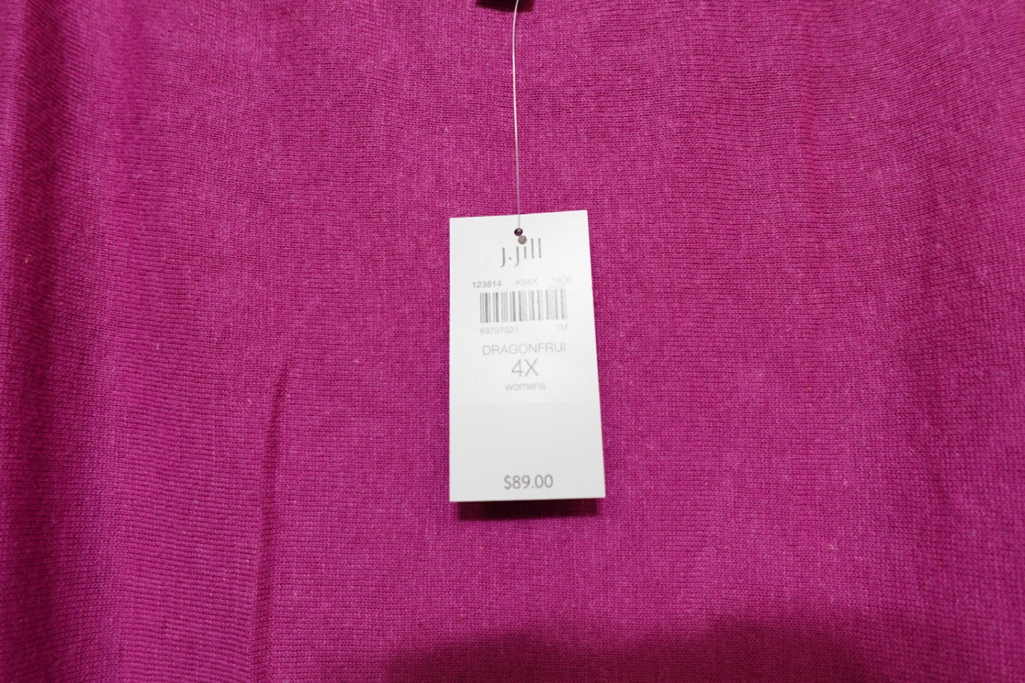 J. Jill, New short sleeve top, Size 4X