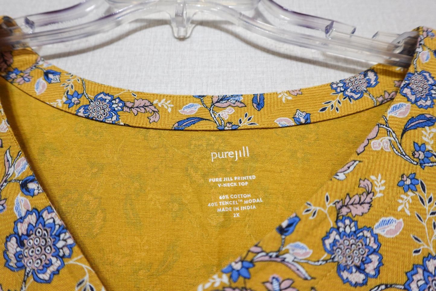 Pure Jill, New short sleeve top, Size 2X