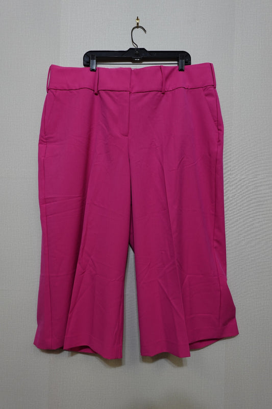 Lane Bryant, New High-rise Wide-Leg Capri, Size 22